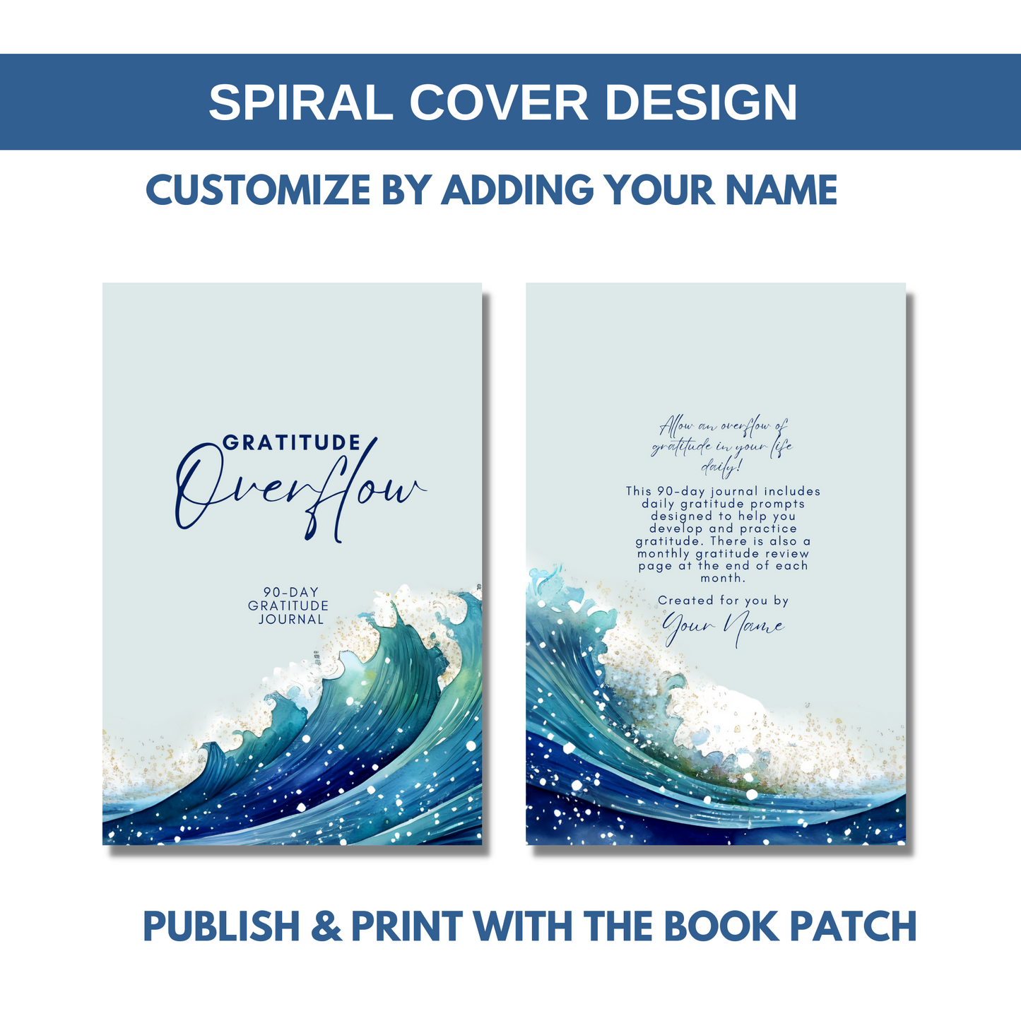 Gratitude Overflow-90-Day Gratitude Journal