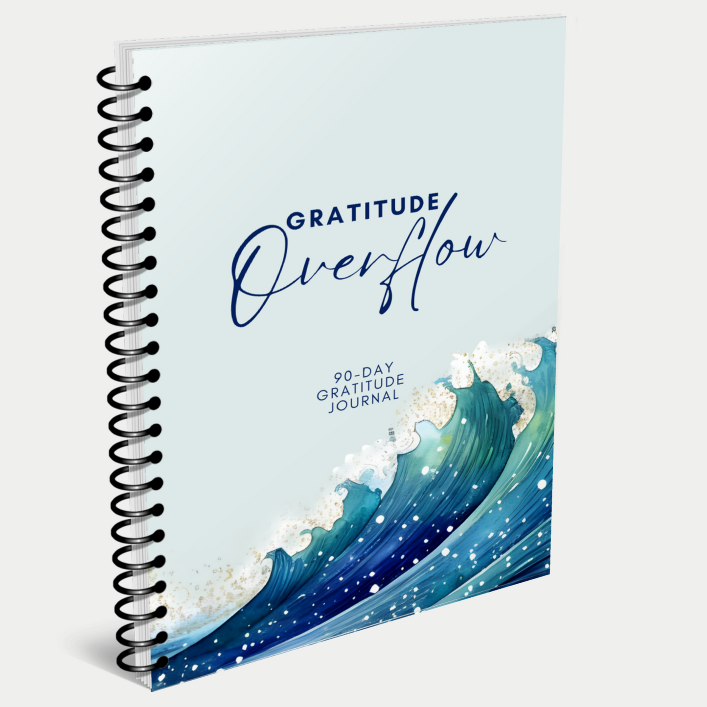 Gratitude Overflow-90-Day Gratitude Journal