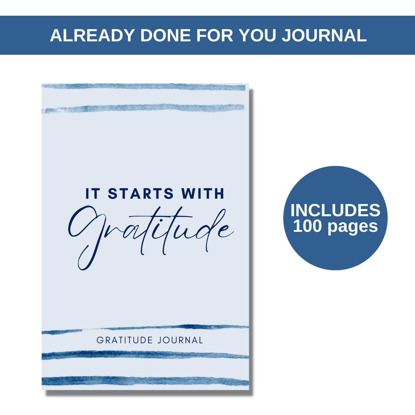 It Starts With Gratitude-90-Day Gratitude Journal