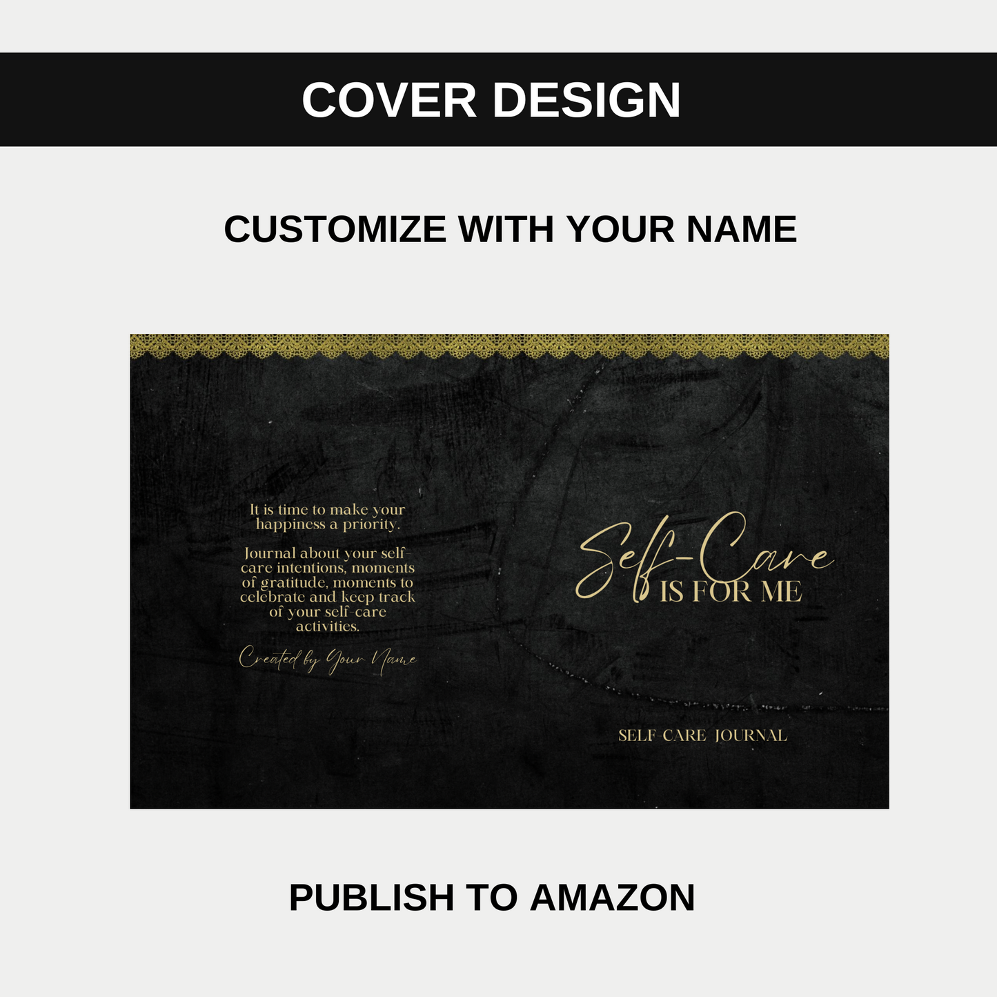 Self-Care Is For Me Self-Care Journal